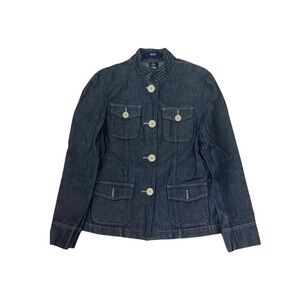 GAP DARK DENIM VINTAGE JACKET